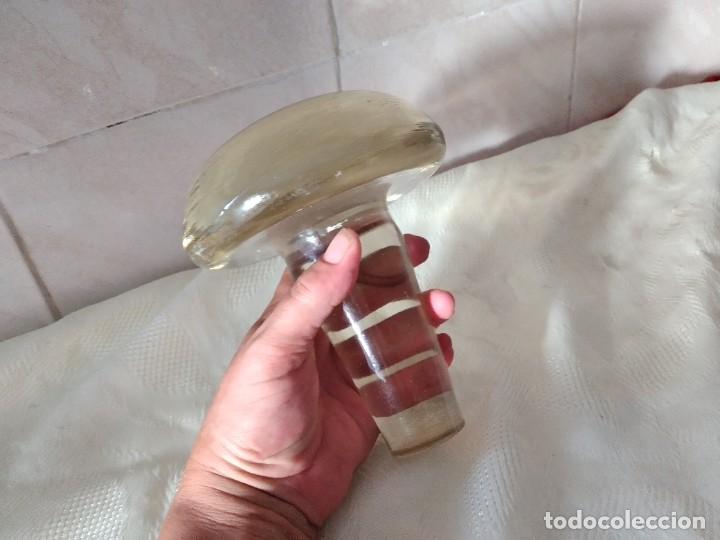 Antig&uuml;edades: Enorme tap&oacute;n de cristal. - Foto 1