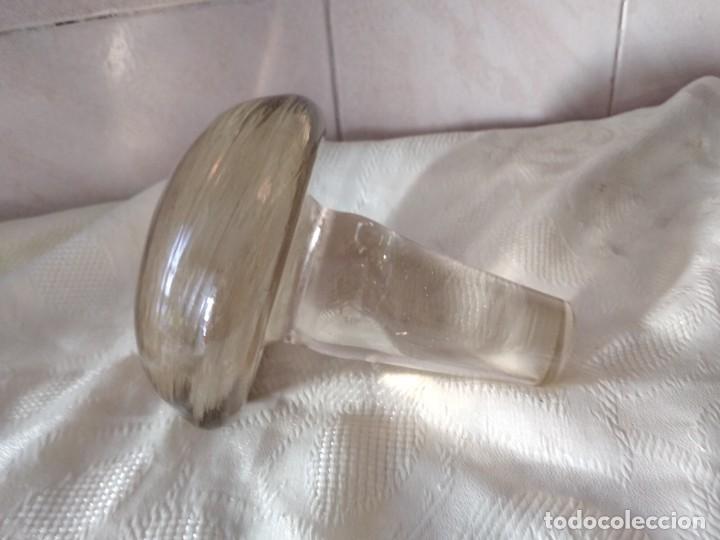 Antig&uuml;edades: Enorme tap&oacute;n de cristal. - Foto 3