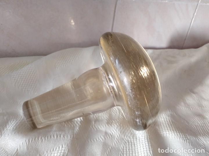 Antig&uuml;edades: Enorme tap&oacute;n de cristal. - Foto 6