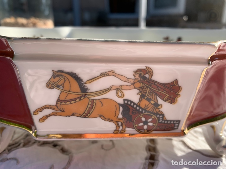Antig&uuml;edades: Centro de mesa porcelana de Limoges - Foto 13