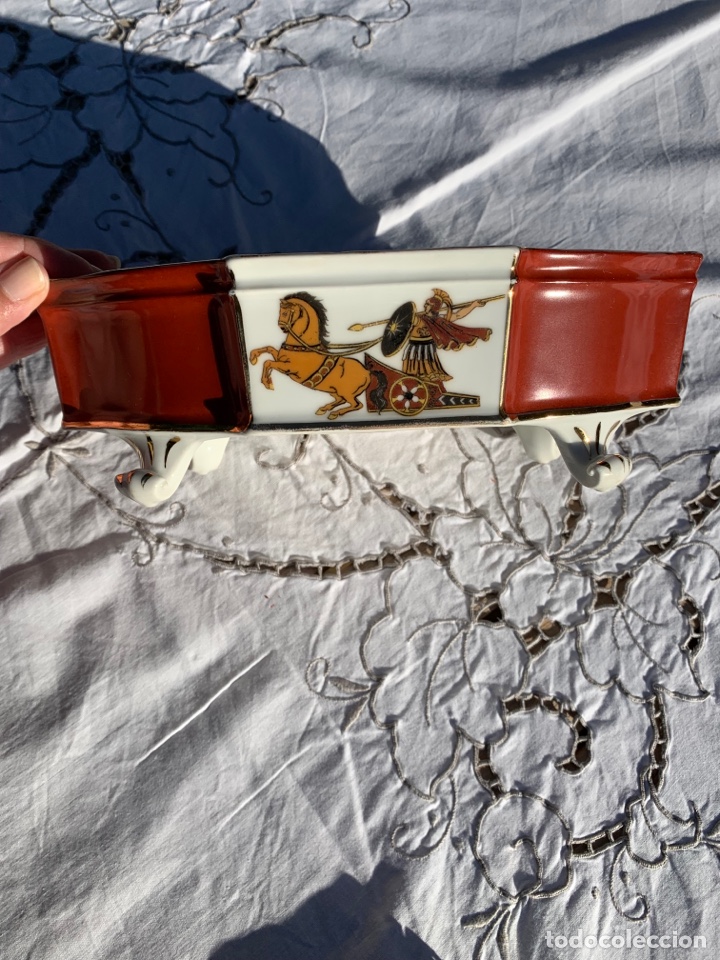 Antig&uuml;edades: Centro de mesa porcelana de Limoges - Foto 18