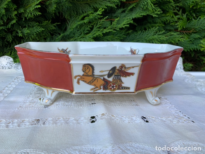 Antig&uuml;edades: Centro de mesa porcelana de Limoges - Foto 22