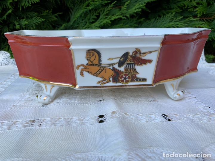 Antig&uuml;edades: Centro de mesa porcelana de Limoges - Foto 24