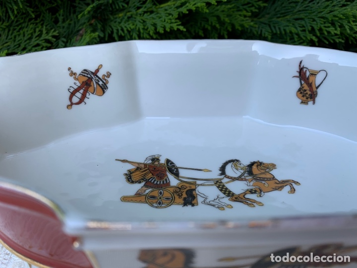 Antig&uuml;edades: Centro de mesa porcelana de Limoges - Foto 25