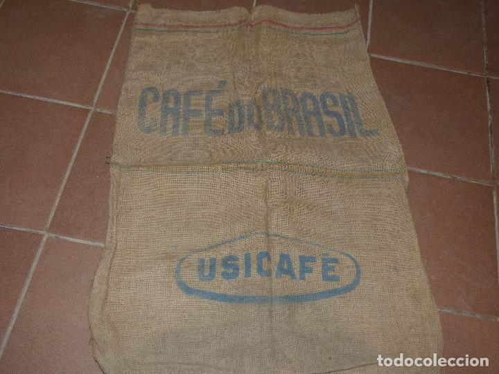 Antig&uuml;edades: Saco de cafe.Brasil. - Foto 1