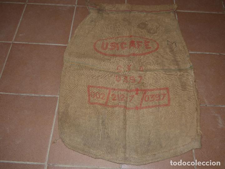 Antig&uuml;edades: Saco de cafe.Usicafe. - Foto 1