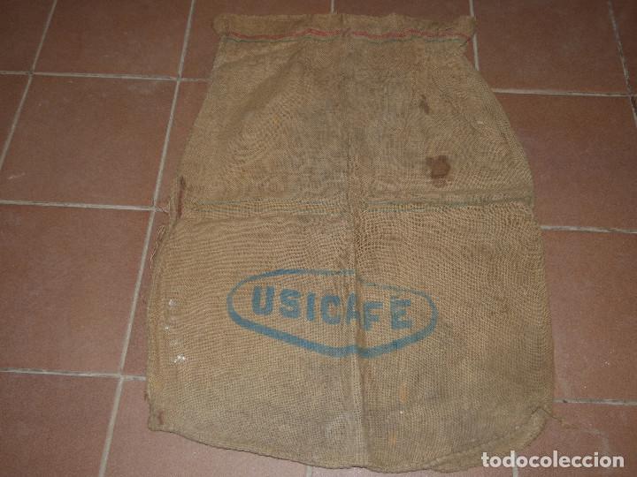 Antig&uuml;edades: Saco de cafe.Usicafe. - Foto 2