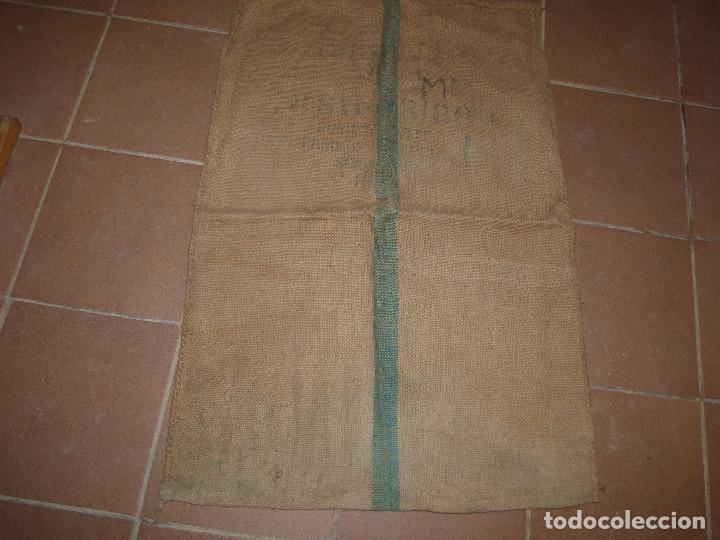 Antig&uuml;edades: Saco de cafe.Singapure. - Foto 1