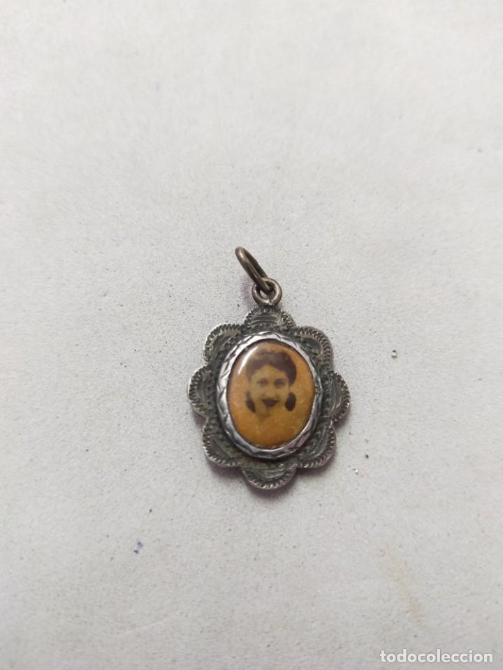 Antig&uuml;edades: MEDALLA COLGANTE DE PLATA - Foto 5