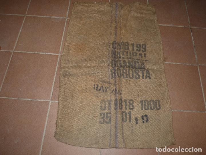 Antig&uuml;edades: Saco de cafe.Uganda. - Foto 1