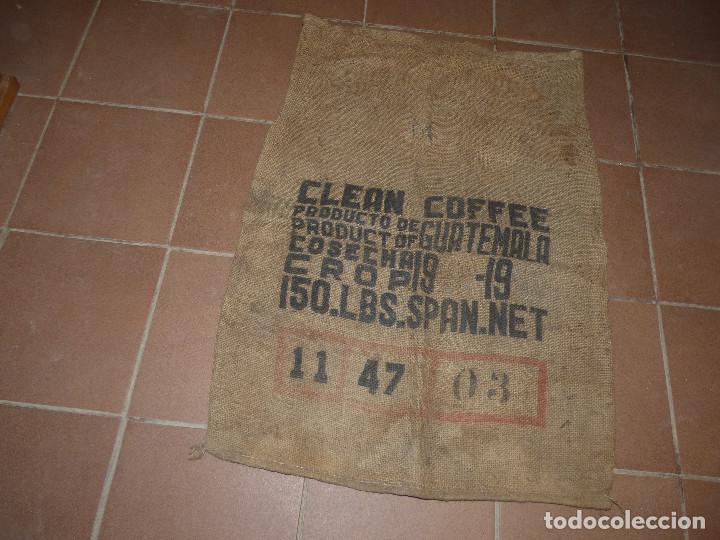 Antig&uuml;edades: Saco de cafe.Guatemala. - Foto 1