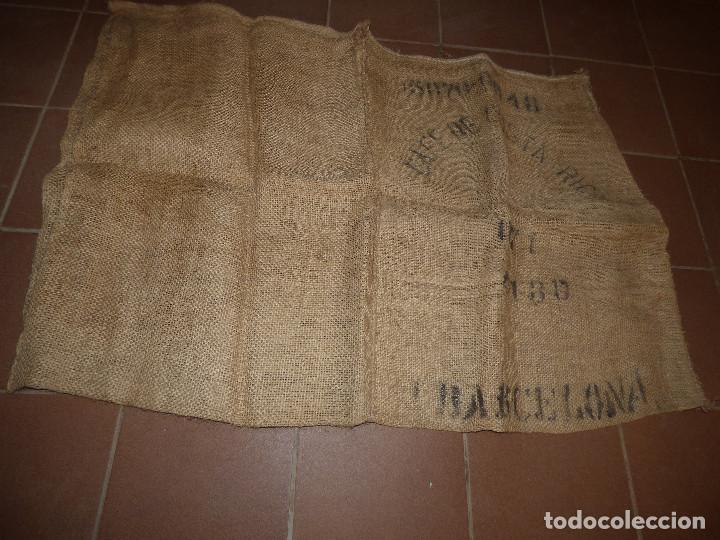 Antig&uuml;edades: Saco de cafe.Costa Rica. - Foto 2