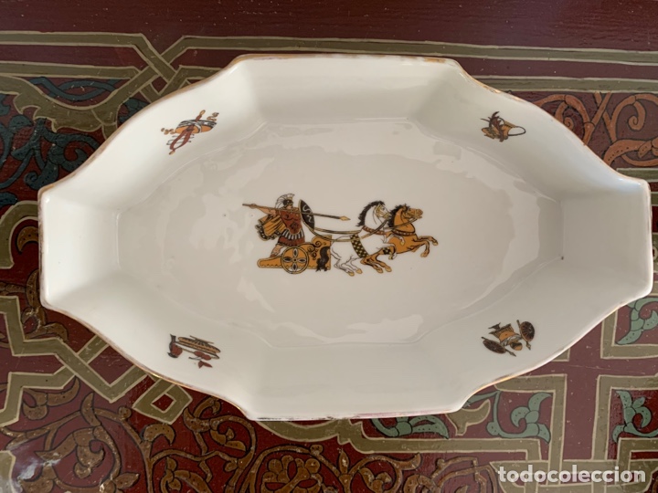 Antig&uuml;edades: Centro de mesa porcelana de Limoges - Foto 28