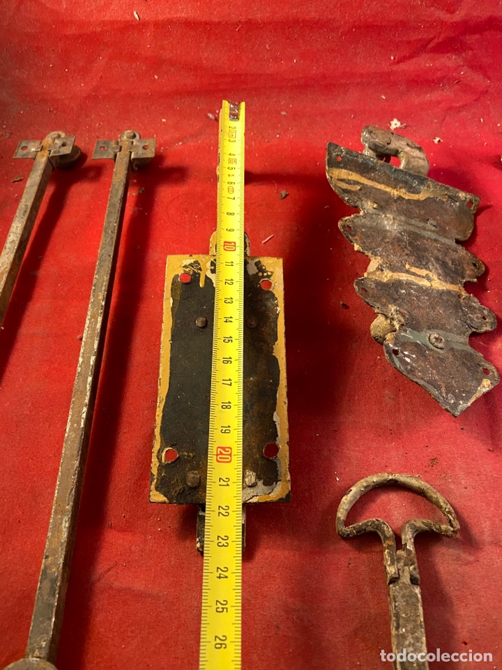 Antig&uuml;edades: Lote de pestillos antiguos - Foto 7
