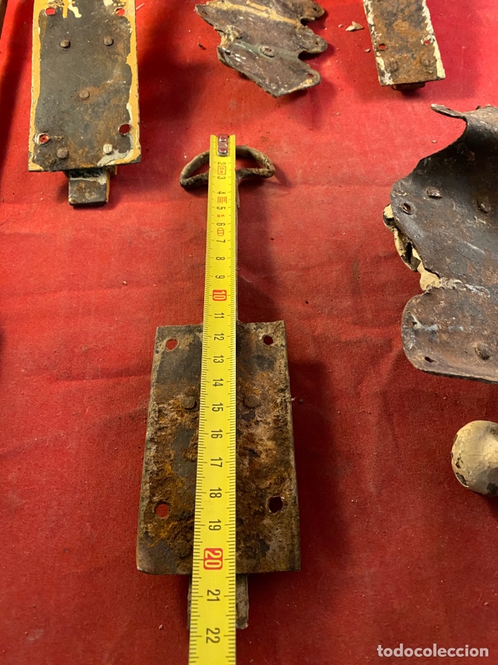 Antig&uuml;edades: Lote de pestillos antiguos - Foto 8
