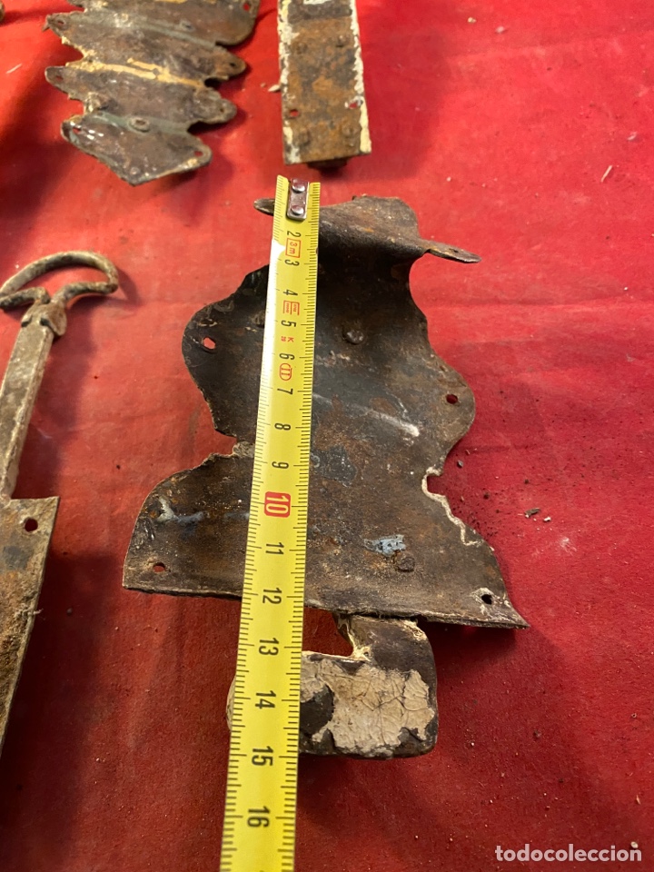 Antig&uuml;edades: Lote de pestillos antiguos - Foto 9