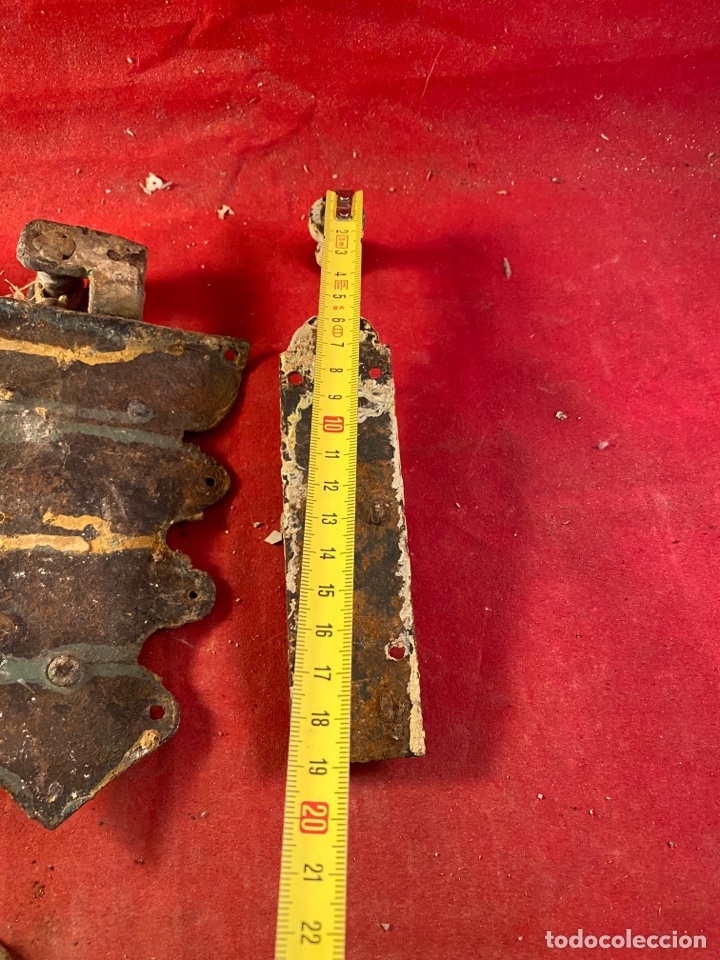 Antig&uuml;edades: Lote de pestillos antiguos - Foto 10