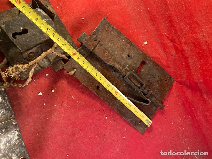 Antig&uuml;edades: Lote de cerraduras - Foto 5