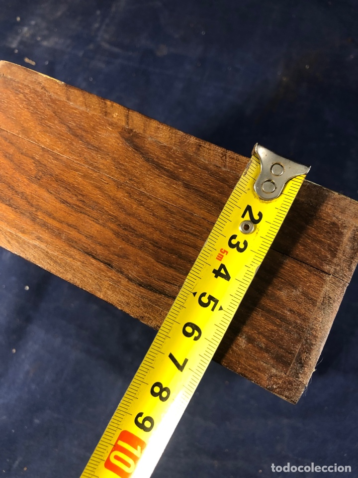 Antig&uuml;edades: Caja madera con motivo en bronce - Foto 6