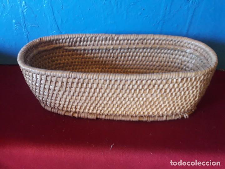 Antig&uuml;edades: Cesta paja - Foto 1