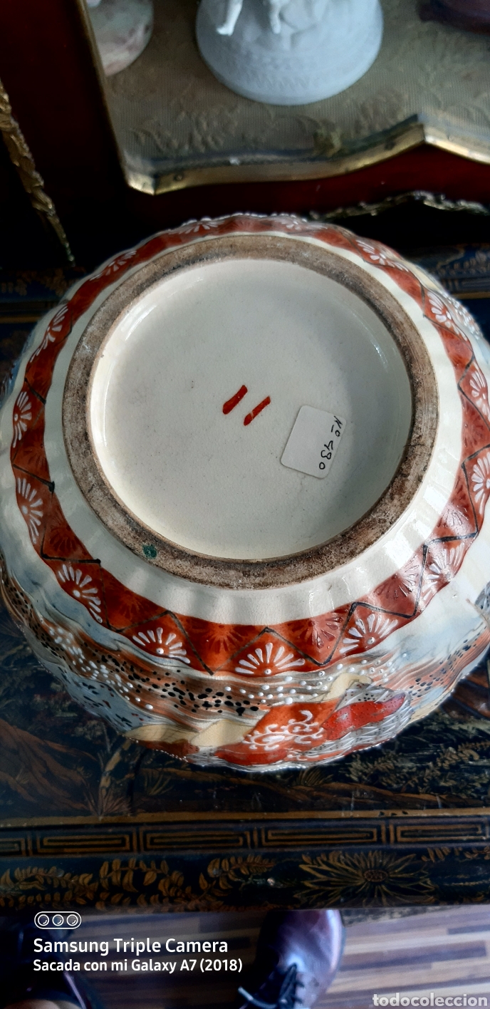 Antig&uuml;edades: Maceteros satsuma S. XIX - Foto 5