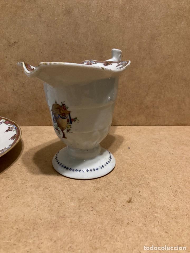 Antig&uuml;edades: Plato y Jarra de Compa&ntilde;&iacute;a de Indias - Foto 7