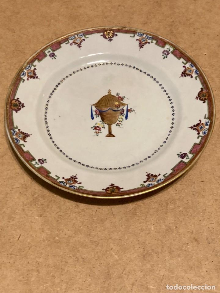 Antig&uuml;edades: Plato y Jarra de Compa&ntilde;&iacute;a de Indias - Foto 10
