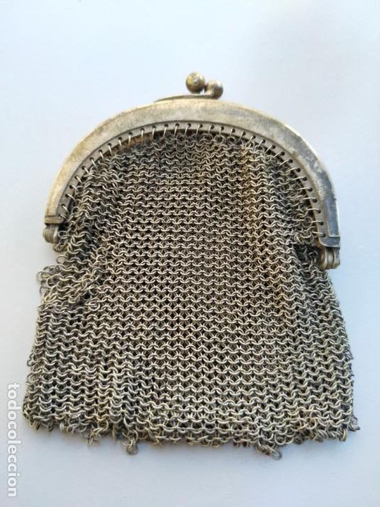 Antig&uuml;edades: Antiguo bolso de malla - Foto 1