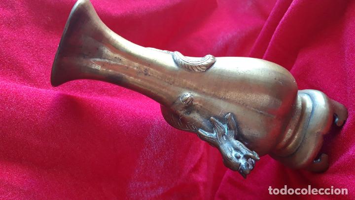 Antig&uuml;edades: Jarron oriental de bronce - Foto 5