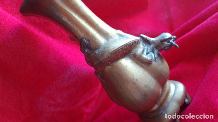 Antig&uuml;edades: Jarron oriental de bronce - Foto 7