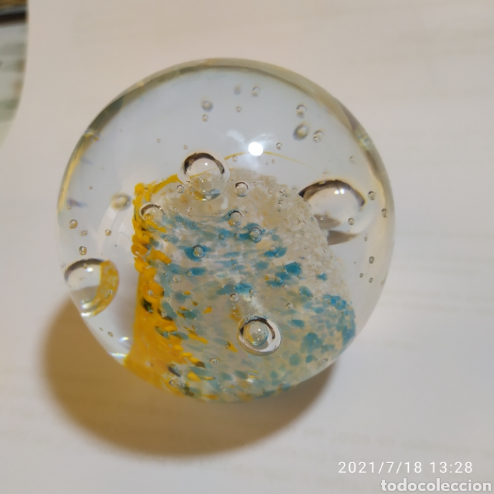 Antig&uuml;edades: pisapapeles cristal murano - Foto 2