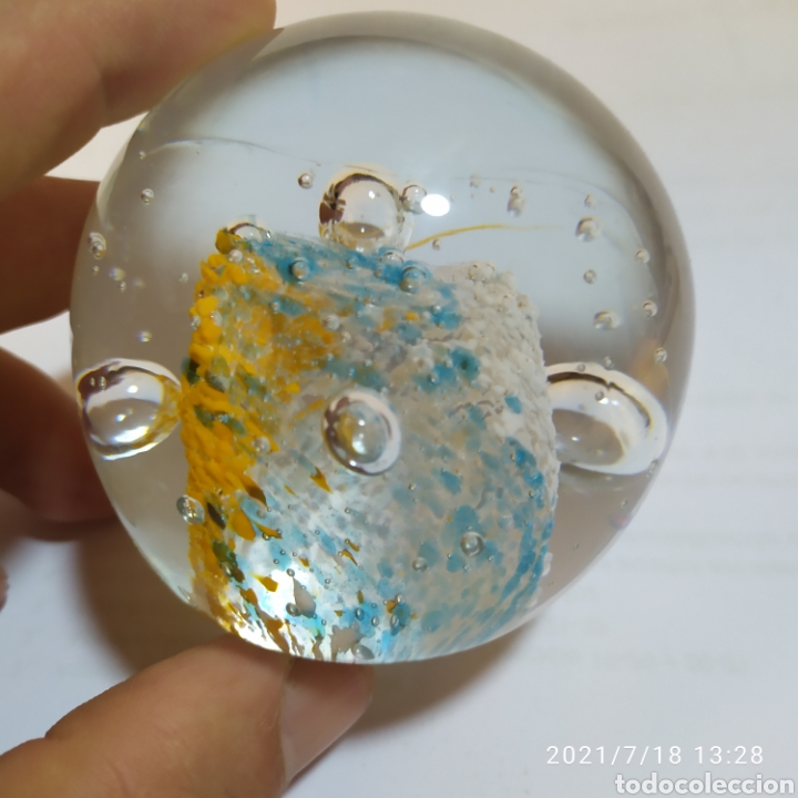 Antig&uuml;edades: pisapapeles cristal murano - Foto 3
