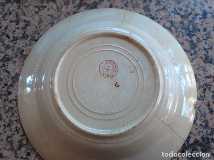 Antig&uuml;edades: Antiguo plato de la cartuja - Foto 4