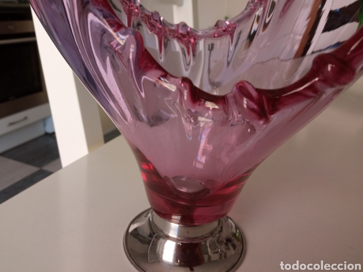 Antig&uuml;edades: Centro de mesa en cristal de Murano - Foto 3