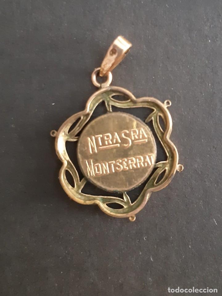 Antig&uuml;edades: MEDALLA DE NUESTRA SE&Ntilde;ORA DE MONTSERRAT - Foto 1