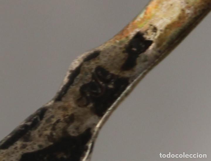Antig&uuml;edades: cucharilla en plata de ley 800 - Foto 5