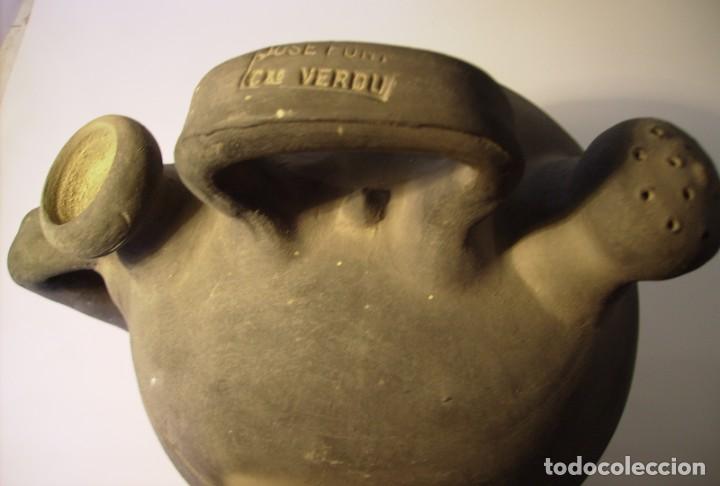 Antig&uuml;edades: GRAN BOTIJO REGADORA TERRISSA CATALANA DE VERD&Uacute; - Foto 14