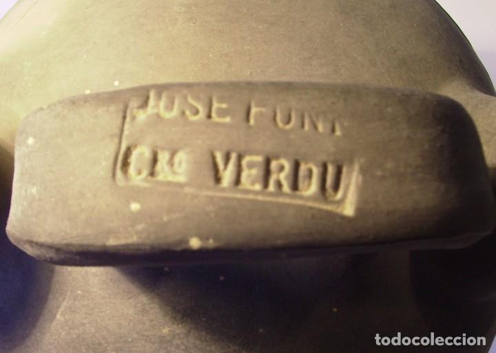 Antig&uuml;edades: GRAN BOTIJO REGADORA TERRISSA CATALANA DE VERD&Uacute; - Foto 15