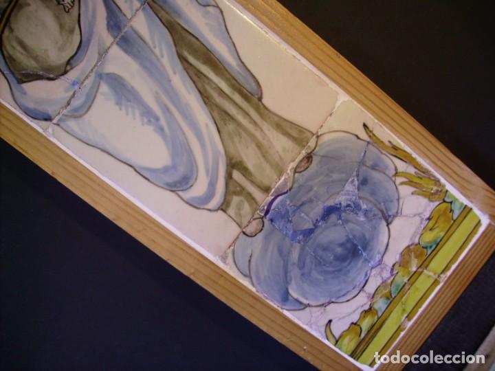 Antig&uuml;edades: PLAF&Oacute;N AZULEJOS CON VIRGEN - Foto 13