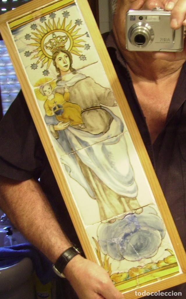 Antig&uuml;edades: PLAF&Oacute;N AZULEJOS CON VIRGEN - Foto 20