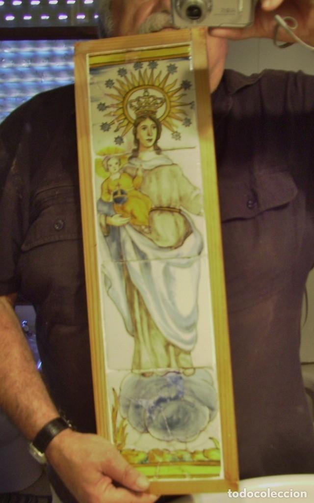 Antig&uuml;edades: PLAF&Oacute;N AZULEJOS CON VIRGEN - Foto 21