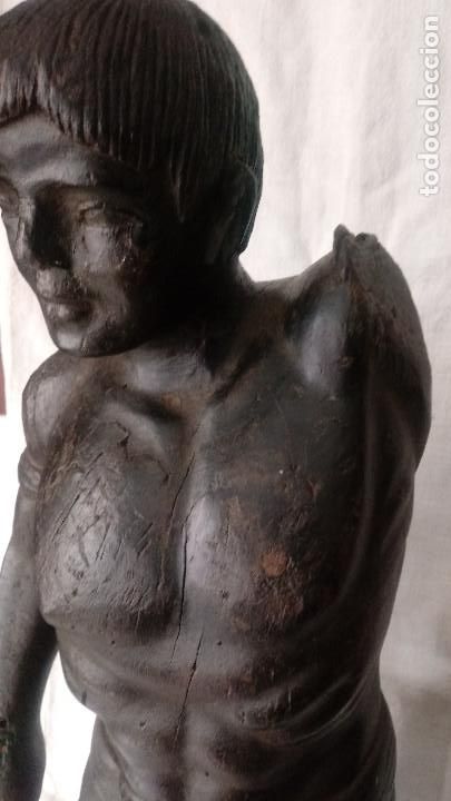 Antig&uuml;edades: Talla de madera - Foto 6