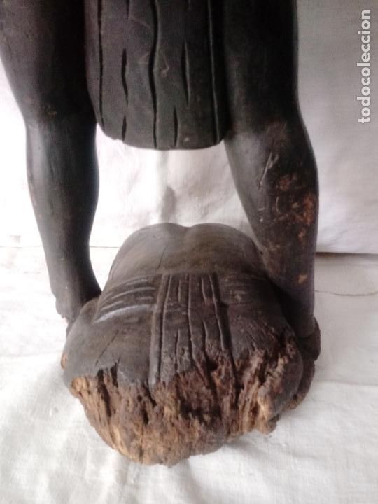 Antig&uuml;edades: Talla de madera - Foto 8