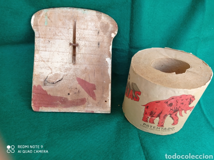 antiguo portarrollos wc papel higiénico +rollo - Buy Other antique  decorative objects on todocoleccion