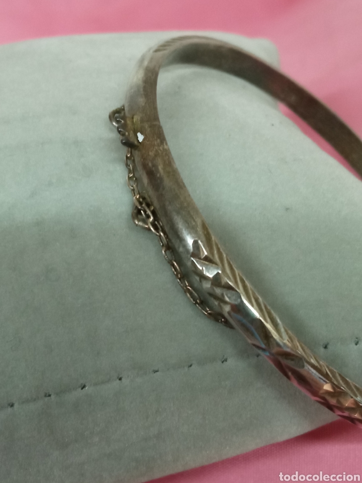 Antig&uuml;edades: Pulsera plata aro - Foto 3