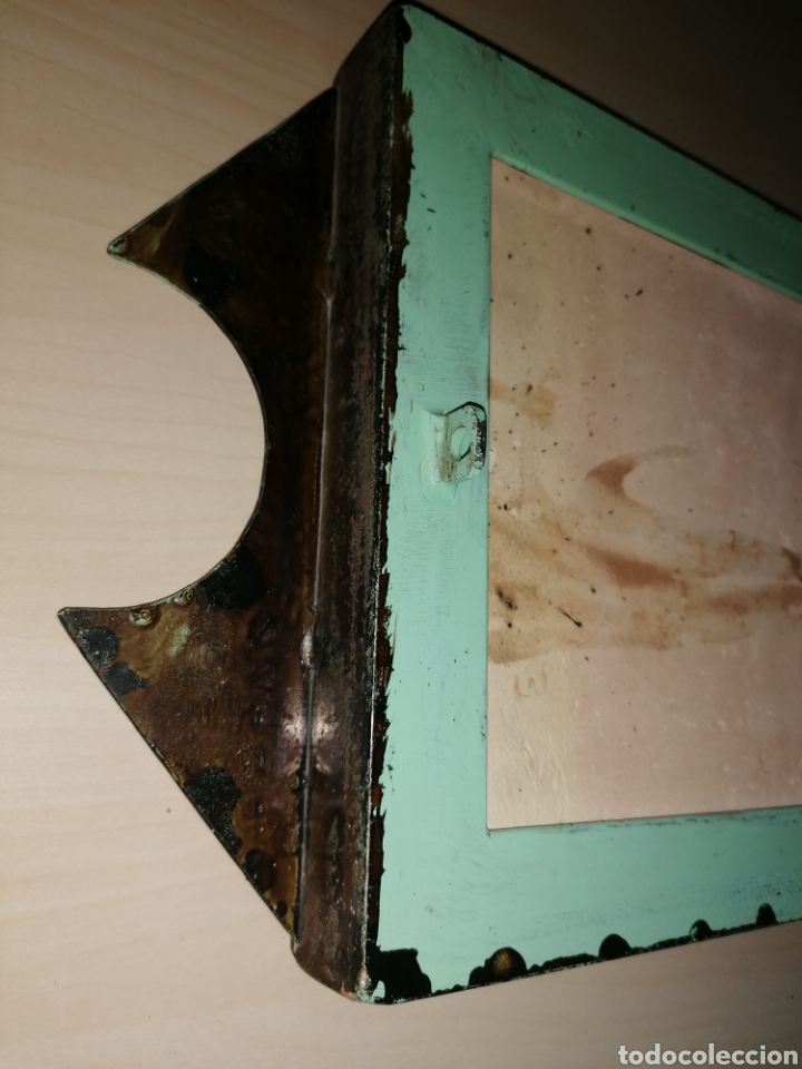 Antig&uuml;edades: Cer&aacute;mica enmarcada en metal. - Foto 11