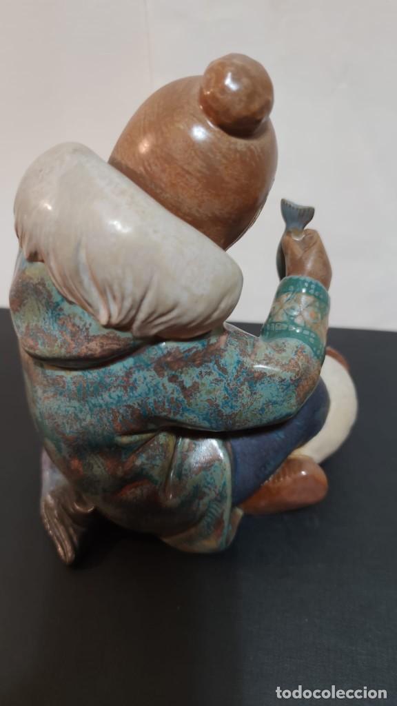 Antig&uuml;edades: Ni&ntilde;o esquimal. Lladro - Foto 1
