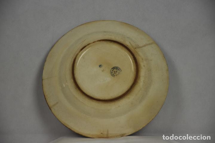 Antig&uuml;edades: Plato hondo &rdquo;La Cartuja&rdquo; Pickman - Foto 2