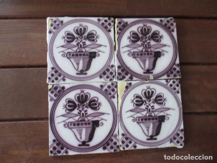 Antig&uuml;edades: Azulejos antiguos Delf - Foto 1