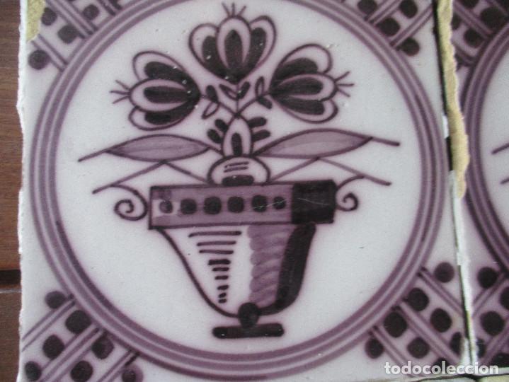 Antig&uuml;edades: Azulejos antiguos Delf - Foto 2